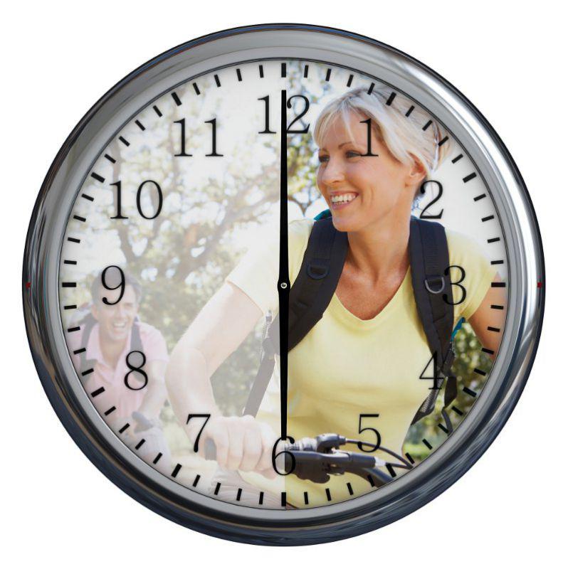 Clock-with-woman